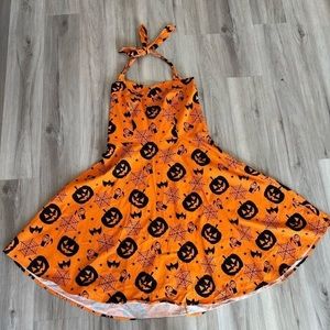 3x Topdress Halloween Halter Dress